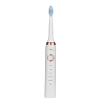 Brosse à dents électrique sonique avec 3 têtes de remplacement gratuites USB recharge étanche Soft brosse adulte Childre