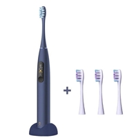 Brosse à dents électrique sonique Oclean X PRO + application de support de 3 têtes de remplacement pour IOS et Android