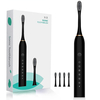 Brosse à dents électrique sonique X-3 Brosse à dents étanche IPX7 6 modes Brosse à minuterie rechargeable USB réglable a