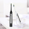 Brosse à dents électrique Vibration sonique Lévitation magnétique Induction Rechargeable 4 modes Minuterie 2 Soft Têtes