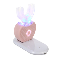 Brosse à dents sonique électrique automatique à 360 ° Brosse à dents de blanchiment IPX7 Nettoyant à dents Rechargeable