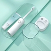 Brosse à dents sonique électrique portable ZHIBAI TL2 avec combinaison de voyage gobelet poils 3D 2 mode de brossage IPX
