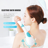 Brosse de bain électrique Rechargeable USB étanche enlever la brosse de douche exfoliante Silicone Spa frotter Massage d