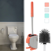 Brosse de toilette à long manche porte-brosse de toilette brosse de salle de bain brosse de toilette de mode pour la mai