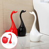 Brosse de toilette ronde 360 ° Swan Salle de bain créative Nettoyage Manipulation longue