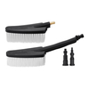 Brosse et adaptateur de triangle à haute pression pour laveuse de voiture Bosch S7 / Decker S4 noir