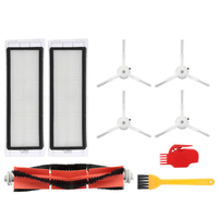 Brosse latérale latérale de la brosse 9pcs avec le filtre pour laspirateur de Xiaomi Roborock