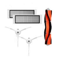 Brosse principale + filtre HEPA + brosses latérales pour accessoires de remplacement pour aspirateur Robot MI
