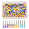 Brosses à polir à plat brosses à brosser à polir Nylon 100pcs tige de 2.35mm coloré