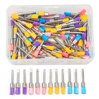 Brosses à polir à plat brosses à brosser à polir Nylon 100pcs tige de 2.35mm coloré