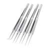 Brucelles de haute précision de 0.1mm WL courbent la brucelle droite de fil de mouche de saut de carte mère dacier