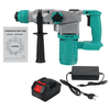Brushless sans fil électrique Hammer perceuse bois béton mur outil de rainurage avec aucun ou 1 pc Batterie
