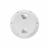 BSET MATEL 6inch Blanc À Visser Inspection Pont Plate Hache Marine Bateau Yacht Couverture Détachable Rv En Plastique