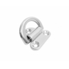 BSET MATEL 6mm Miroir Polonais Marine Grade 316 En Acier Inoxydable Bateau Pliant Pad Oeil Cinglement D Anneau Attacher