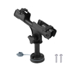BSET MATEL abdos canne à pêche support de poteau support de support 360 réglable amovible Kayak support de bateau bateau