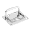 BSET MATEL Bateau Marine Anneau Poignée Couvercle Hache Flush Ascenseur Anneau Tirez Casier Support Boucle Cabinet Acier
