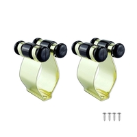BSET MATEL dorure métal canne à pêche Clips Club pinces de positionnement support accessoires marins support de fixation