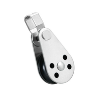 BSET MATEL Poulie Blocs Runner Kayak Bateau Accessoires Canot Anchor Trolley Kit pour 2mm à 8mm Corde