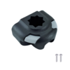 BSET MATEL Canoë Kayak Star Mount Base Bateau Gonflable Mer Canne À Pêche Support Titulaire Pole Rack Mount Base Tackle