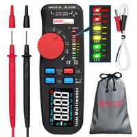BSIDE ADM92CL PRO Couleur LCD Multimètre numérique 6000 Compte TRMS Plage automatique Tension Amp Ohm Hz Puissance Temp