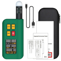 BSIDE GX1 4in1 Comprehensive Tester Ambient Temperature Humidity Light Noise Altitude Tester with Decibel A&C Weighted T