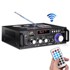 BT-298A 110V 12V HIFI Basse Voiture Audio Stéréo Amplificateur De Puissance Bluetooth FM Radio 2CH 600W LED Diaplay Supp