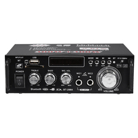 BT-298A 12V 220V HIFI Amplificateur de puissance audio stéréo Bluetooth FM Radio 2CH 600W