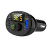 BT23 Lecteur MP3 de voiture QC3.0 Écran de charge rapide LED Transmetteur FM mains libres