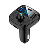 BT29 Bluetooth 5.0 Kit voiture Transmetteur FM sans fil Dual USB Fast Charger Audio Lecteur Mp3 avec port TF Port Type-C