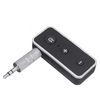 BT510 Récepteur audio Bluetooth 5.0 pour voiture EDR 3, 5 mm AUX 300mAh Li Batterie Microphone intégré Appel mains libres