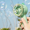 Bubble MIni Ventilateur portable à main avec veilleuse en forme de lapin Charge USB 320mAh Batterie