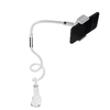 BUBM 1M Flexible Long Bras Clip Metal Support Paresseux Support Stand Pour 4.6-6.9 Pouce Tablet Téléphone Portable