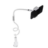 BUBM 1M Flexible Long Bras Clip Metal Support Paresseux Support Stand Pour 4.6-6.9 Pouce Tablet Téléphone Portable