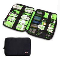BUBM grande capacité Flash pilote carte SD câble USB écouteur U disque appareils numériques organisateur sac de rangemen