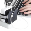 BUBM Mini gestion de câble de chargeur de bureau dorganisateur de câble portatif