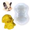Bull Dog Silicone Savon Moule Animal Chocolat Modèle Cake Mold Décor Outil De Cuisson DIY