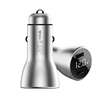 BULL GNV-USCD1180 Affichage numérique 5V Chargeur allume-cigare double USB en métal à double interface de 3, 6 A