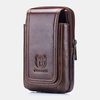 Bullcaptain Hommes Vintage Véritable Taille Sac Téléphone Sac Ceinture Sac