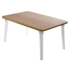 Bureau dordinateur de petite table pliante 60x40 en noyer pour le bureau à domicile