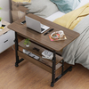 Bureau dordinateur portable de chevet mobile multifonctionnel Table dordinateur en bois Table détude supp