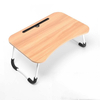 Bureau dordinateur portable pliable portable avec porte-gobelet à fente pour téléphone Bureau détude de lit pa