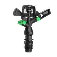 Buse à double culbuteur rotatif en plastique à rotation automatique de 360 ​​degrés