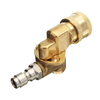 Buse de jet de laveuse à haute pression 1/4 pouce connexion rapide 4500PSI 90 ° Rotary
