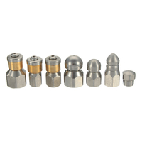 Buse de tuyau de vidange haute pression 3/8 pouce 1/8 pouce 1/4 pouce buse de jet de nettoyage dégout