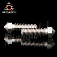 Buse en cuivre plaqué Trianglelab® / Dforce® T-Volcano Filetage durable antiadhésif haute performance M6 pour E3D Volcan