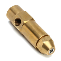 Buse de pulvérisation dair à siphon de 2 mm buse de brûleur de carburant à deux fluides