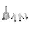 Buses de soudage à vitesse variable 4PCS pour pistolet en plastique à vinyle en PVC à vinyle,  embout de soudure 5 mm