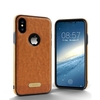 Business en cuir motif Soft TPU Case Pour iPhone X/8/8 Plus/7/7 Plus / 6s / 6s Plus/6/6 Plus