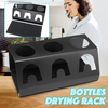 BVSOIVIA acier inoxydable tasse porte-bouteille égouttoir égouttoir pour bouteilles de Soda Stream 3 trous