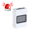 BX100 1-8S Lipo / Li-ion / Fe Batterie Alarme de sonnerie faible avec deux enceintes Testeur de basse tension Mètres de